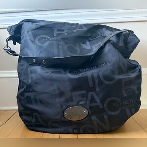 Kenneth Cole Reaction | Black Logo Tote | Like New
